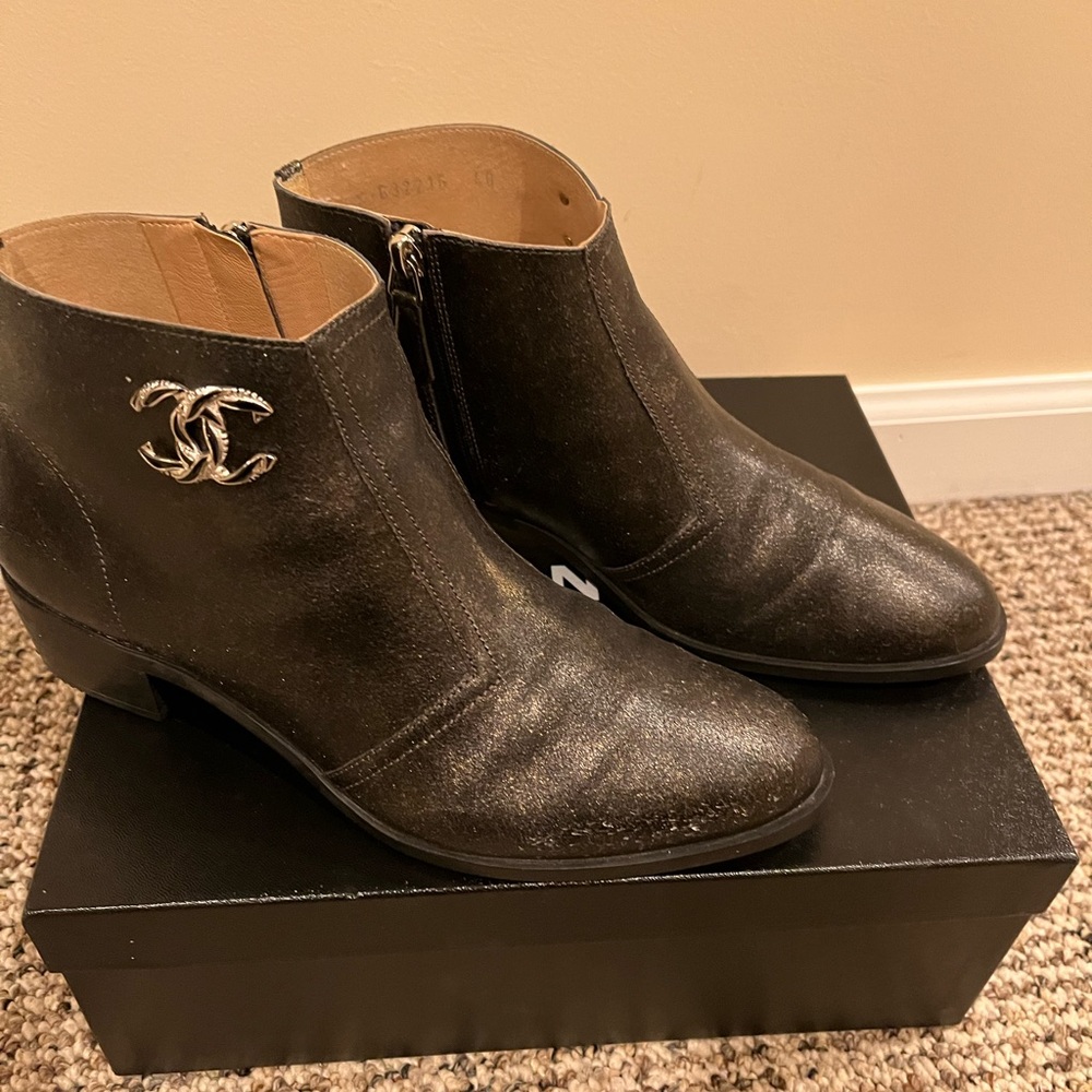Chanel booties, Sz 40 (10)